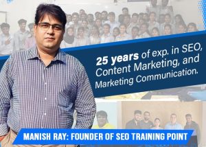 Manish Ray SEO Teacher Banglore